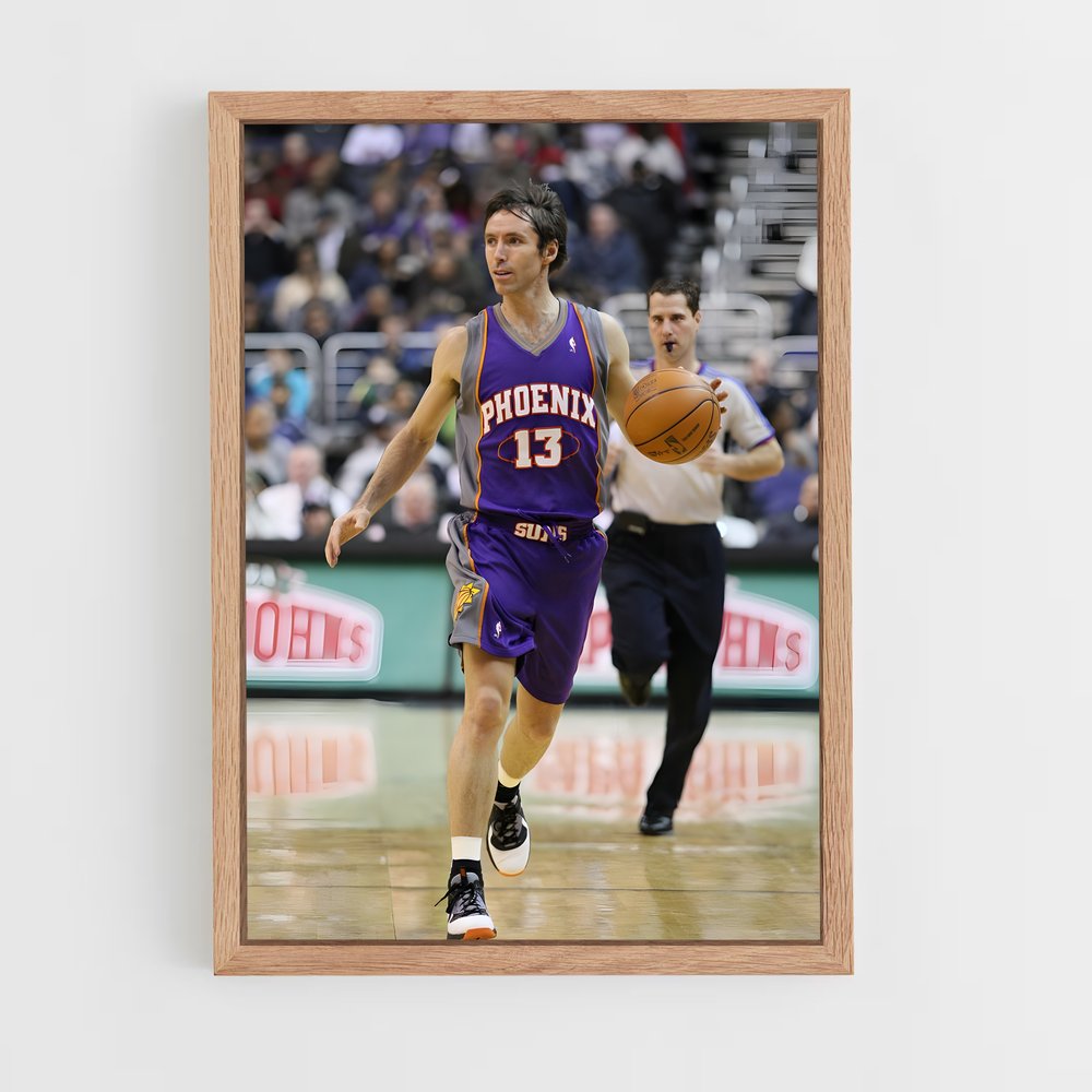 Poster Steve nash – affiche Basketball (vue 4)